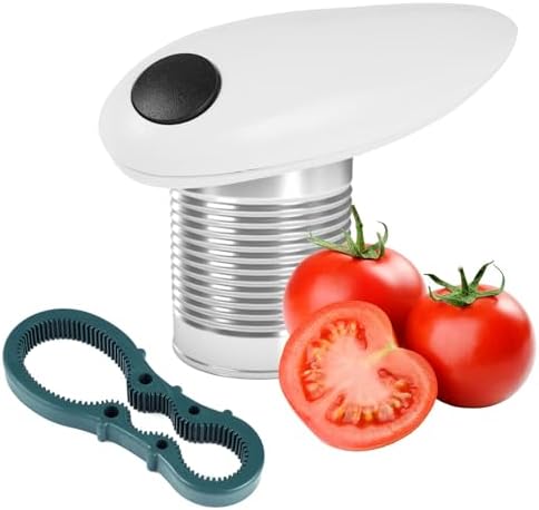 Durable Stainless Steel Can Opener with Smooth Edge and Ergonomic Handle