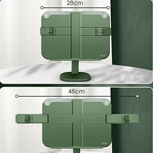 ZTHYSHXA Adjustable Retractable Book Stand for Kitchen and Home