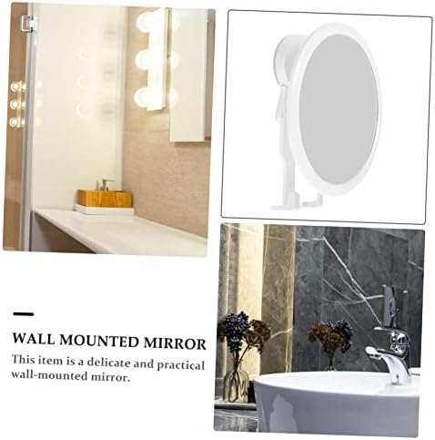PartyKindom Wall Mounted Makeup Mirror with LED Light