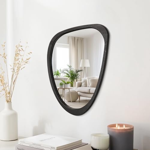 Lzuso Asymmetrical Wall Mirror 20x16
