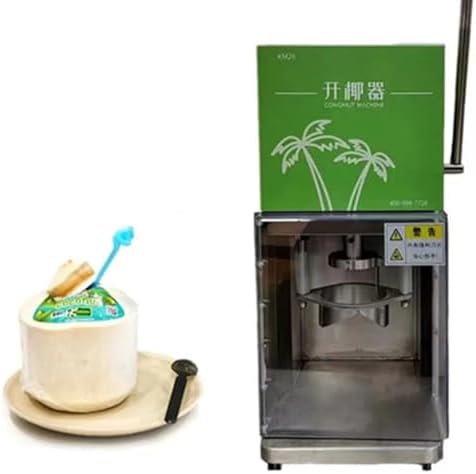 Aimery 6-8cm Coconut Opener Electric Machine with Hand-Powered Operation