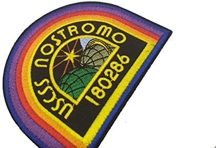 USCSS Nostromo Crew Cap Shoulder Costume Prop Patch 394 x 315 Inches