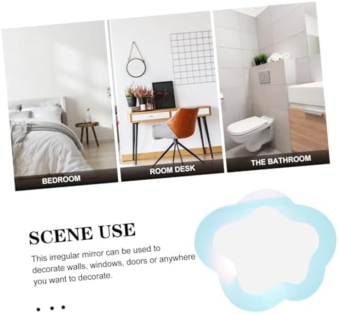 Vanity Mirror Large Cloud Shaped Acrylic Wall Decor