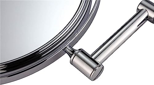 Bleslin 8 Inch Brass Magnifying Double Sided Vanity Mirror