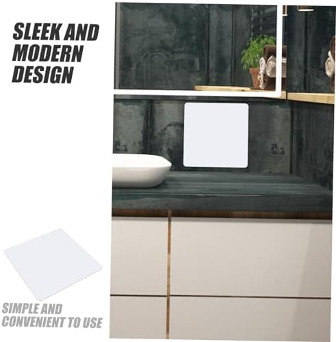 SOLUSTRE Acrylic Vanity Mirror Self Stick for Bathrooms Showers