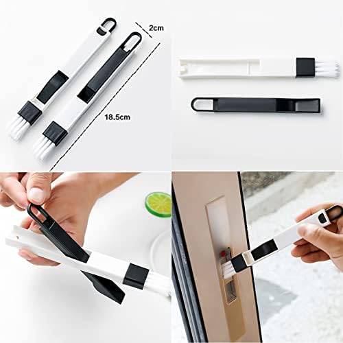 UpTuoLi 5Pcs Magic Window Cleaning Brush Set