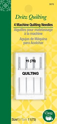 Dritz 3070 Quilting Needles Size 11 4-Count 1