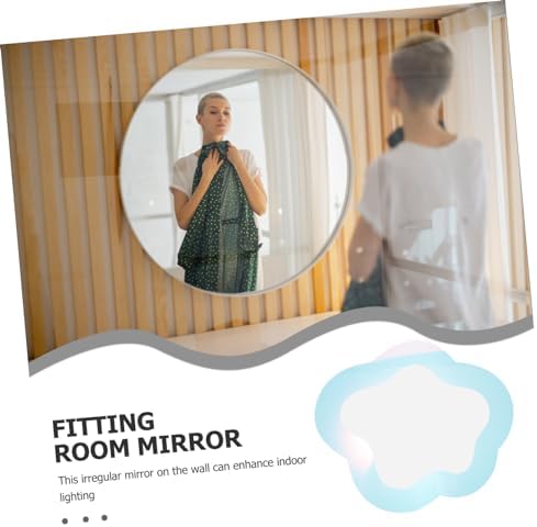 Ciieeo Acrylic Cloud Mirror Wall Decor