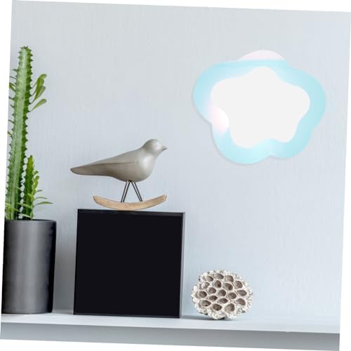 Colorful Cloud Shaped Wall Mirror for Home Decor