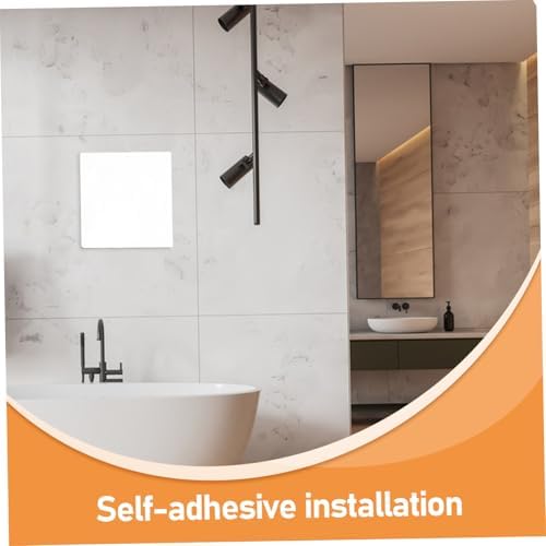 ERINGOGO Acrylic Stick Mirror Tile for Bathroom Vanity Wall