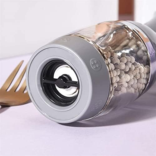 Salt and Pepper Mill Set with Visible Window Pack of 2