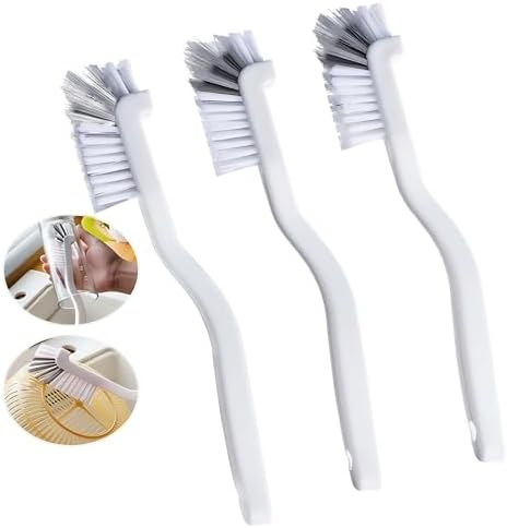 Small Cleaning Brush for Kitchen and Bathroom 3 Pack