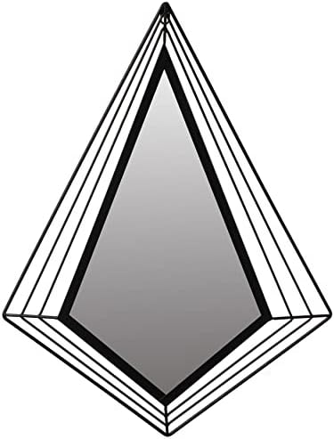 Uniquewise 27-Inch Tall Modern Diamond Mirror