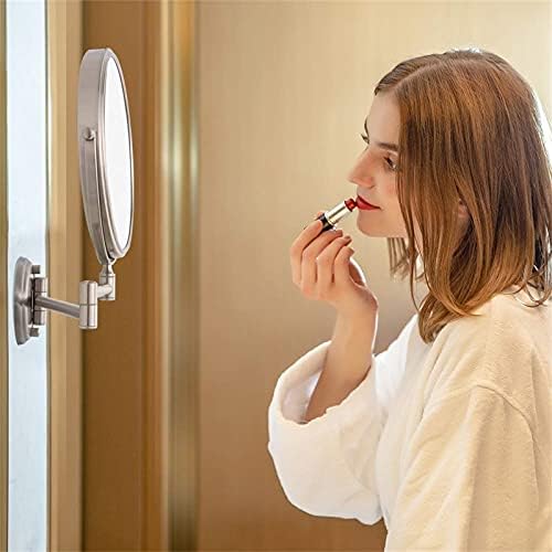 KEYQEEN Wall Mounted Double Sided Mirror 6 Inch 3X