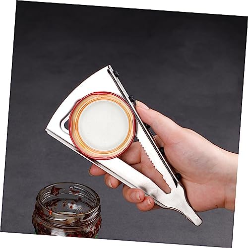 2pcs Stainless Steel Can Bottle Openers with Cork Remover