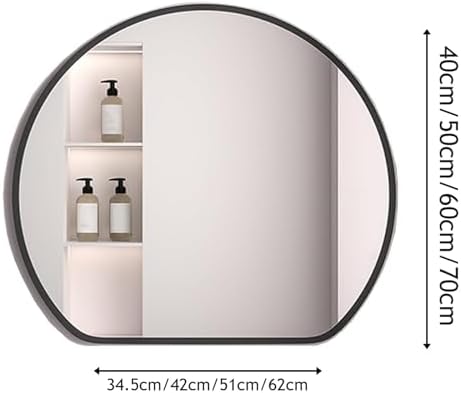 TZUFA Wall Mirror with Metal Frame 40x345CM