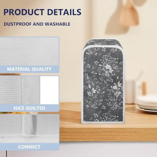 Yuresuaet Sketch Flower Can Opener Dust Cover Universal Size