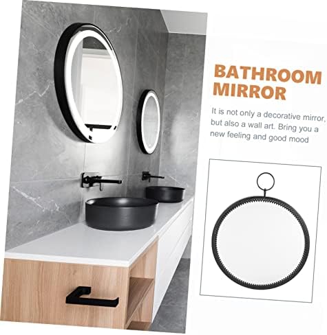 Round Metal Wall Hanging Vanity Mirror