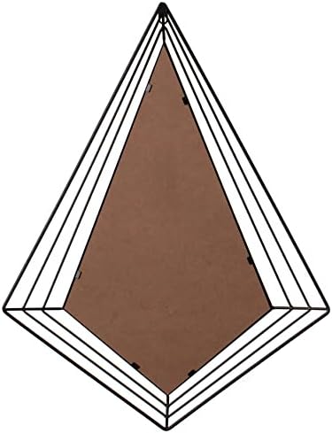 Uniquewise 27-Inch Tall Modern Diamond Mirror