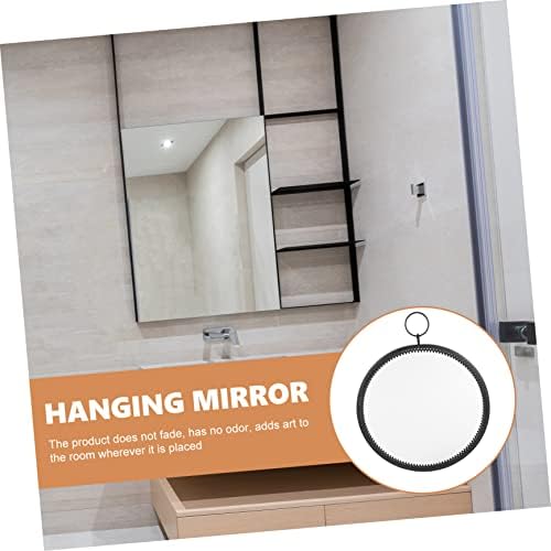 Round Metal Wall Hanging Vanity Mirror