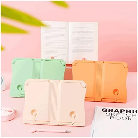 Yuidaaavzz Book Stand Portable Sturdy Foldable