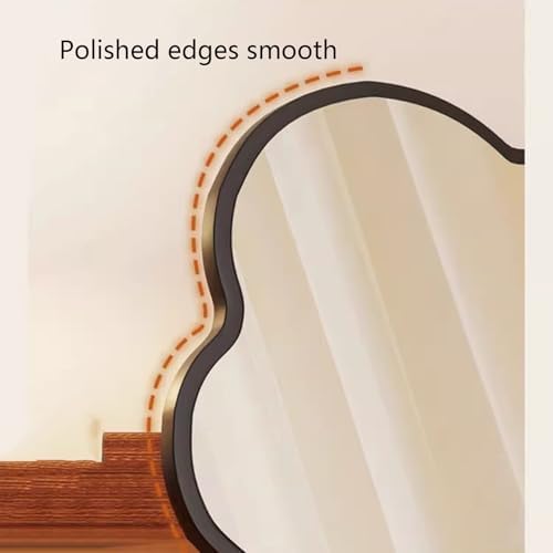 FLIPP Cosmetic Mirror 30x40cm Walnut Frame