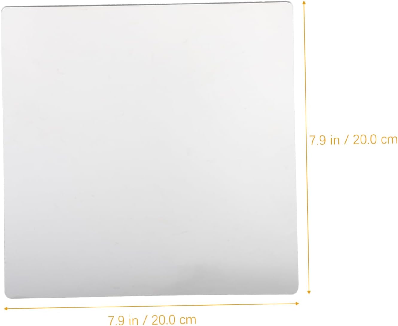 HOOTNEE Decorative Wall Mirror Acrylic Large Mirror for Home Vanity