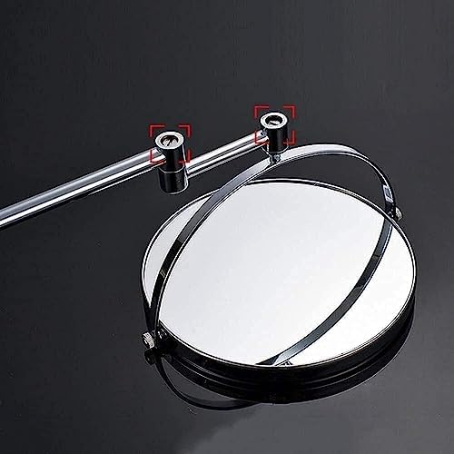 Bleslin 8-inch Wall-Mounted Makeup Mirror with 3X Magnification