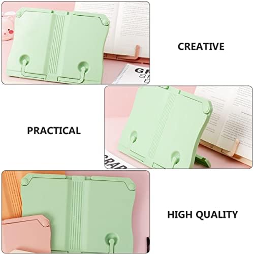 BIENKA 1pc Adjustable Plastic Cookbook Stand
