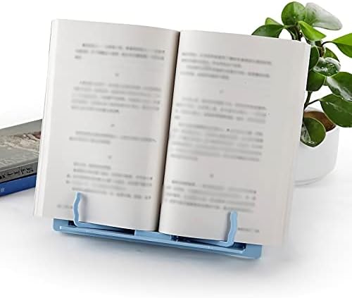 Yuidaaavzz Portable Foldable Book Stand for Kitchen and Office Green