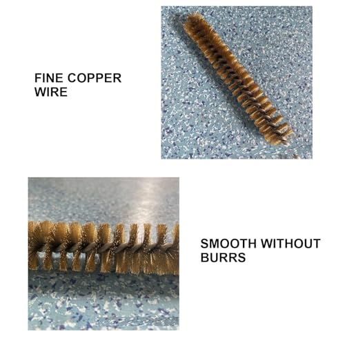 5Pack Multifunctional Brass Pipe Brush Set with Long Handle