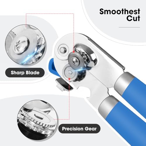 Beneno Manual Can Opener with Magnet and Bottle Opener