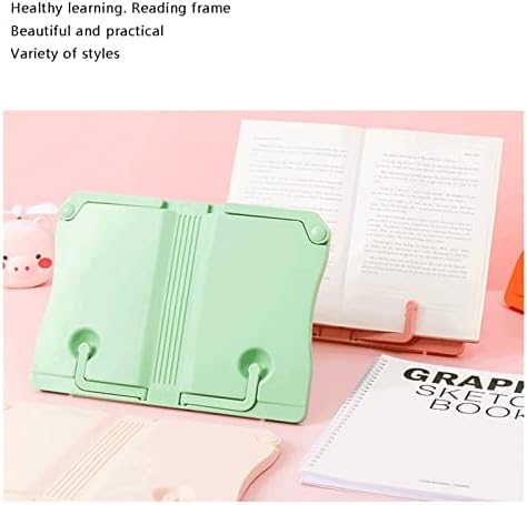Yuidaaavzz Book Stand Portable Sturdy Foldable