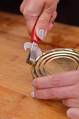 TEXXO Manual Can Opener 2-in-1 Can Bottle Opener 1