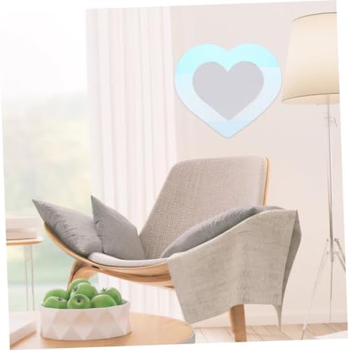 DECHOUS Wall Heart Mirror Decor Bathroom Living Room Mirror