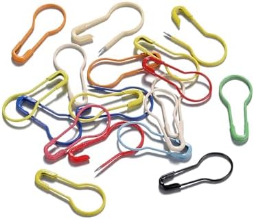 100pcs Bulb Safety Pins 215mm Purple