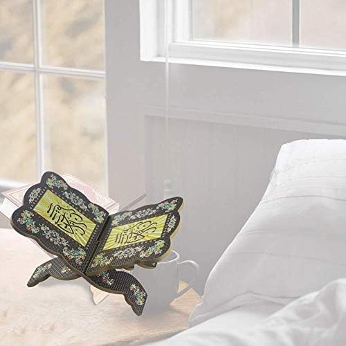 Wooden Decorative Bible Stand for Eid and Ramadan