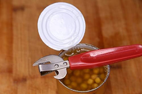 TEXXO Manual Can Opener 2-in-1 Can Bottle Opener 1