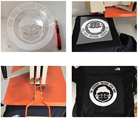 Heat Transfer Vinyl Roll Black 30x300cm for T-Shirt Customization