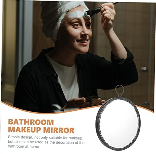 Round Metal Wall Hanging Vanity Mirror
