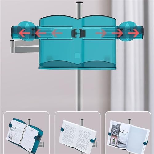 FKTHYO 360 Rotatable Floor Tablet Stand with Lights