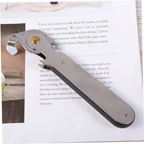 MAGICLULU 2pcs Metal Can Opener and Jar Opener Set