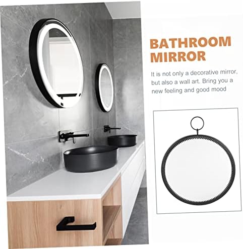 PRETYZOOM Minimalist Wall Hanging Mirror for Bathroom and Home Decor