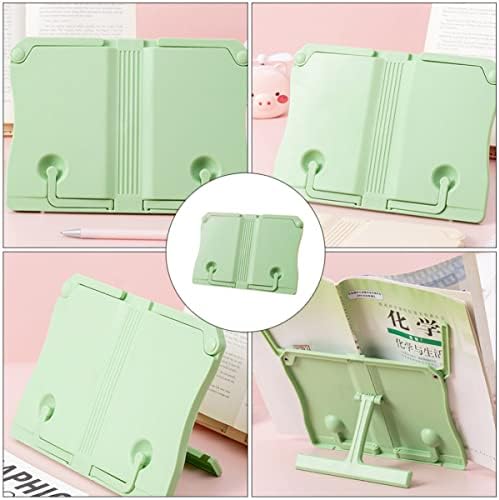 BIENKA 1pc Adjustable Plastic Cookbook Stand
