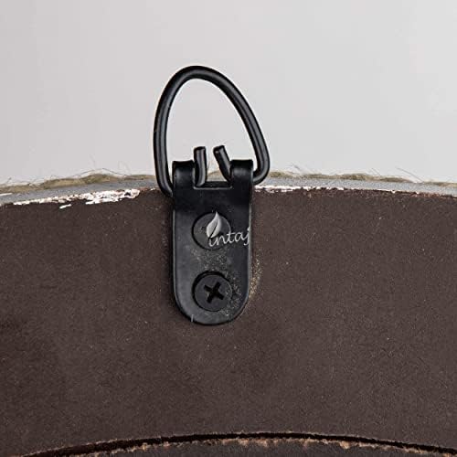 OUTRIGHT 9 Inch Round Wall Mirror for Bathroom and Living Room Decor