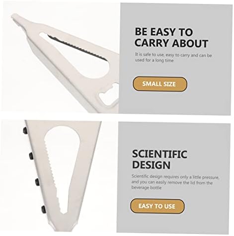 PRETYZOOM 2PCS Multipurpose Bottle Opener Set