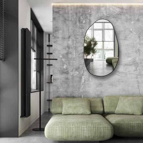 NEUWEABY Irregular Wall Mirror 335x205 Unique Modern Design