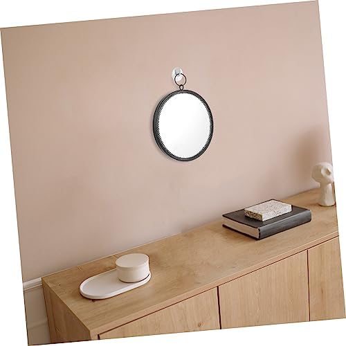 Cabilock Round Wall Mounted Bathroom Mirror with Frame