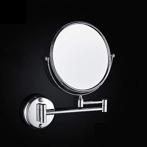 Bleslin 8-inch Wall-Mounted Makeup Mirror with 3X Magnification