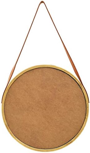 vidaXL Adjustable Gold Round Wall Mirror